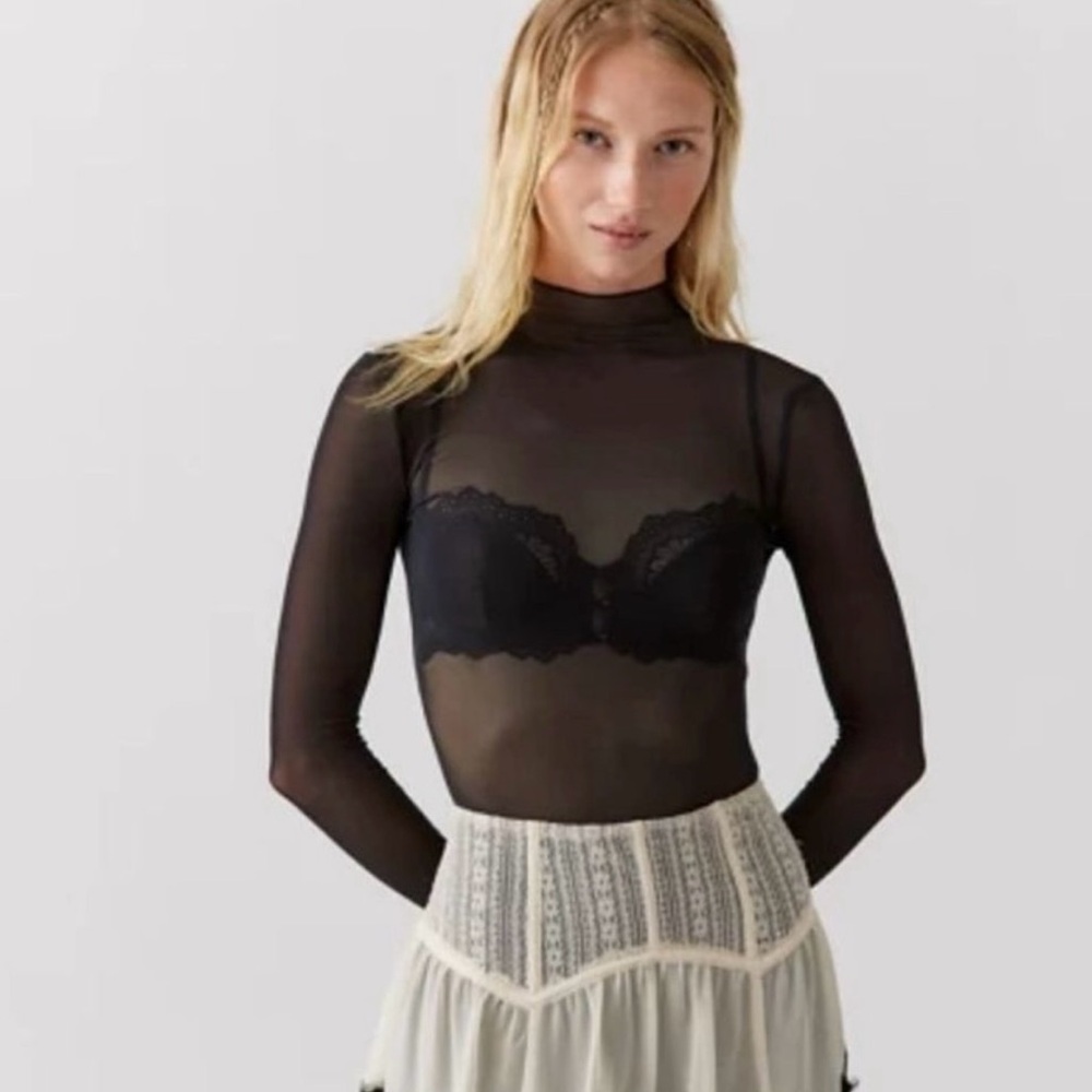 Urban Outfitters Sheer long sleeve top
